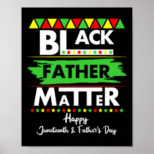 Poster Dia de os pais do Problema do Pai Negro