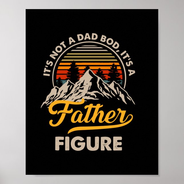 Poster Dia de os pais É Uma Figura De Pai (Frente)