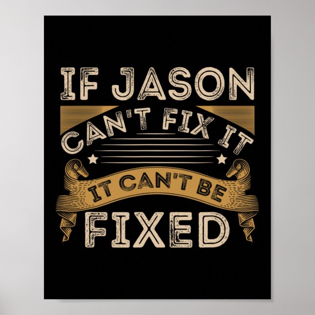 Poster Dia de os pais Jason Cote (Frente)