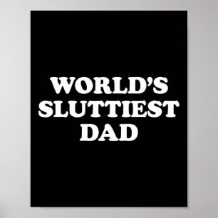 Poster Dia de os pais Mais Engraçado De Pai Do Mundo39s P