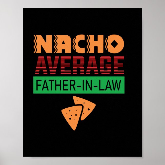 Poster Dia de os pais Nacho Média Padre Na Lei (Frente)