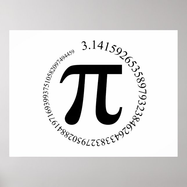 Póster Dia de Pi (ISM) (Frente)