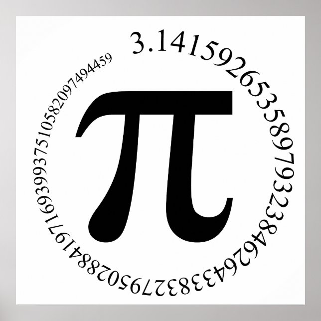 Póster Dia de Pi (ISM) (Frente)