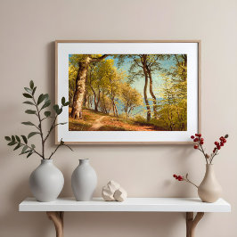 Poster Dia de primavera na floresta por Peder Mork Monste