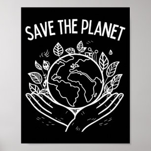 Poster Dia de salvar o planeta Terra 2025 Meio ambiente D