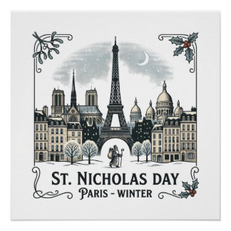 Póster Dia de São Nicolau