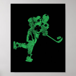 Poster Dia de São Patrício de Hóquei Rapazes Irlandeses S