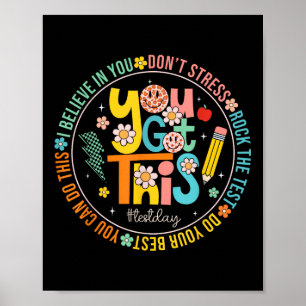 Poster Dia De Teste Agita O Dia De Teste Do Professor Que