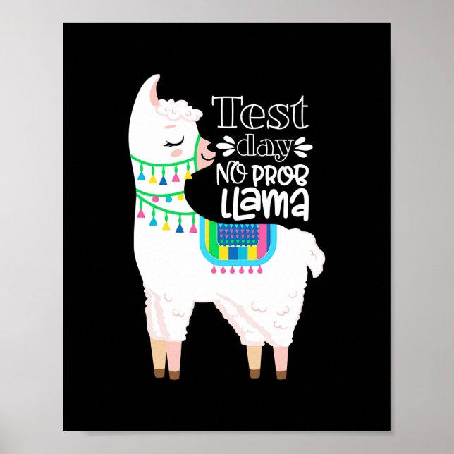 Poster Dia De Teste De Estado De Motivação Para O Profess (Frente)