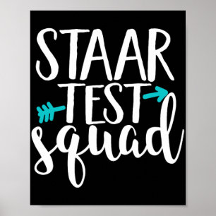 Poster Dia de Teste de Professores Elementares do Esquadr