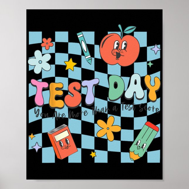 Poster Dia De Teste Você É Mais Do Que Um Professor De Po (Frente)