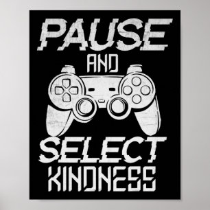 Poster Dia de Unidade Contra o Bullying de Gamer Crianças