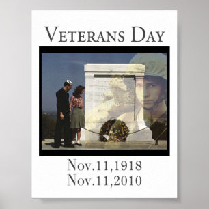 Póster Dia de veteranos (dia de armistício)