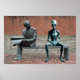 Poster Dia de visitante alienígena 1.