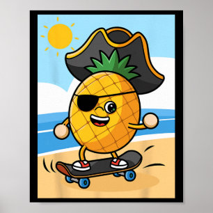 Poster Dia Divertido de Falar como um Pirata - Abacate de