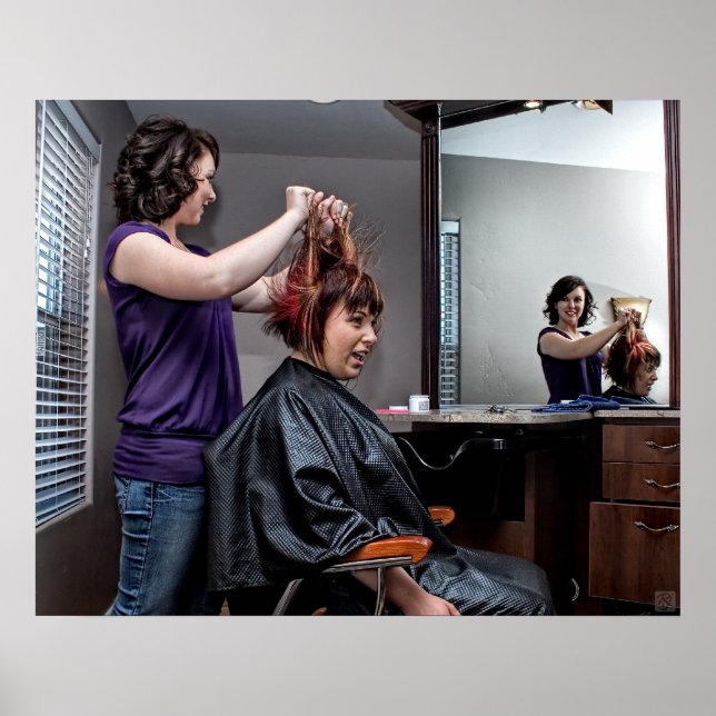 Póster Dia do cabelo ruim (Frente)