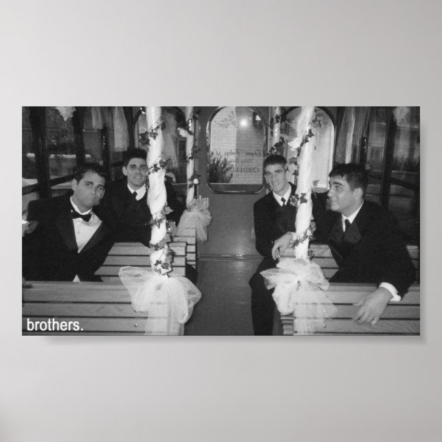 Poster dia do casamento (Frente)