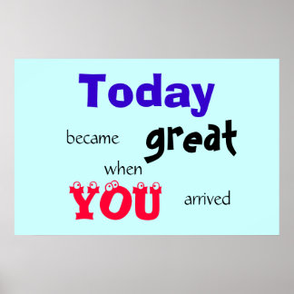 Póster Dia do excelente