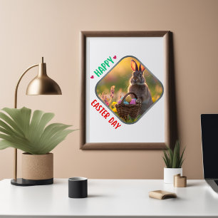 Póster Dia do felz pascoa - Tradição