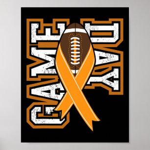 Poster Dia do Jogo - Fita de Sensibilização do Cancer da 