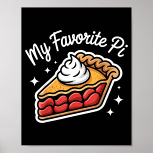 Poster Dia do Pi 14 de Março Presente Engraçado de Roupas
