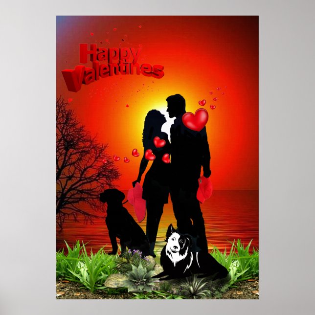 Poster Dia do Romance (Frente)