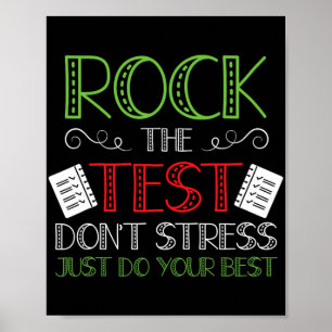 Poster Dia do Teu Melhor Estado Testando Estudante