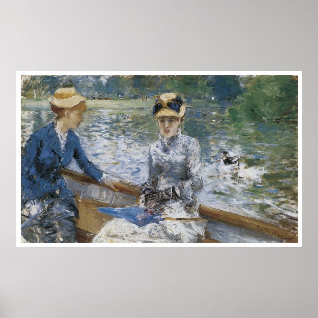 Poster Dia do Verão, 1879 Berthe Morisot (Frente)