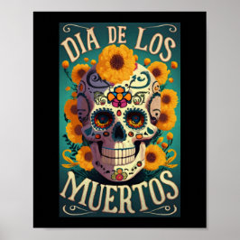 Poster Dia dos Mortos (Dia de los Muertos)