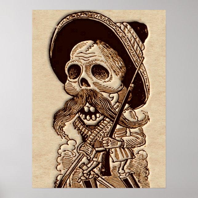 Póster Dia dos Mortos - Dia de Los Muetos (Frente)