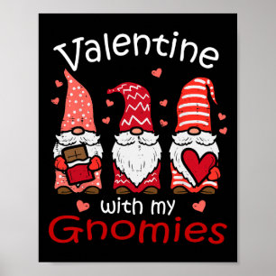 Poster Dia dos Namorados Com Meus Gnomies Dia dos Namorad