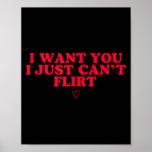 Poster Dia dos Namorados Introvertido Engraçado Eu Quero