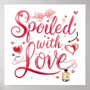 Poster Dia dos Namorados "Mimado com Amor"