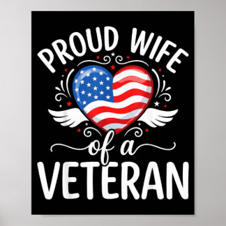 Poster Dia dos Pais Veterano Patriota dos Estados Unidos