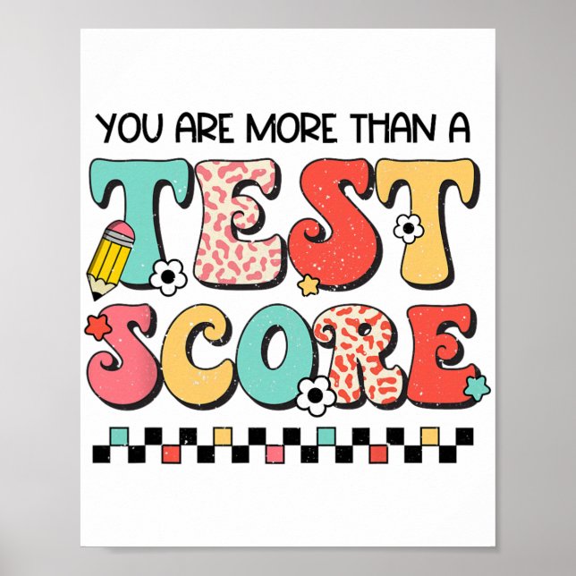 Poster Dia Em Que Você É Mais Do Que Um Teste De Professo (Frente)