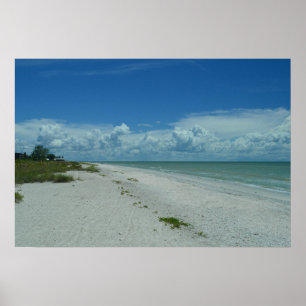 Poster Dia em uma praia tropical