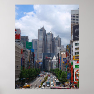 Poster Dia ensolarado de Tokyo (grande)