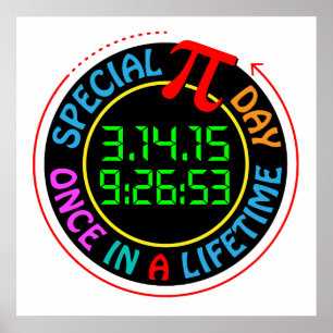 Póster Dia especial 2015 do Pi