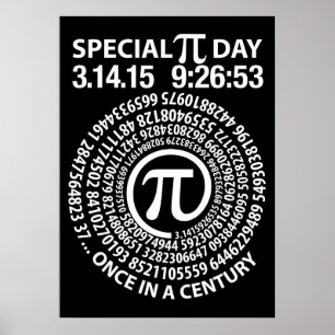 Poster Dia especial 2015 do Pi, espiral