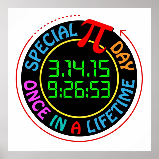 Póster Dia Especial Pi 2015 (Frente)