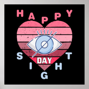 Poster Dia Feliz da Visão