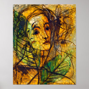 Poster Dia, Infinity Dots by After Francis Picabia