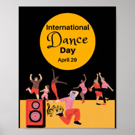 Poster Dia Internacional da Dança | Dia Mundial da Dança