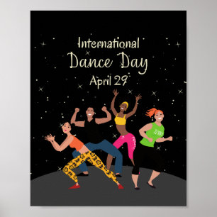Poster Dia Internacional da Dança   Dia Mundial da Dança