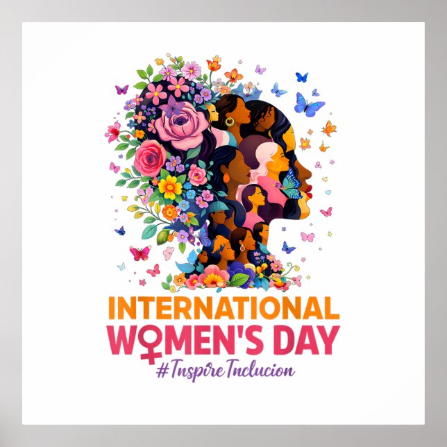 Poster Dia Internacional da Mulher (Frente)