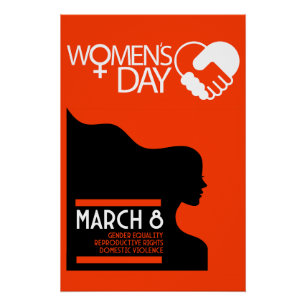 Póster Dia Internacional da Mulher