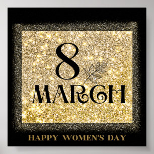 Poster Dia Internacional da Mulher 2025: Celebrar Feminin