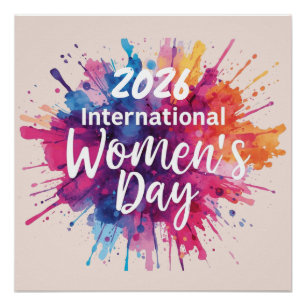 Póster Dia Internacional da Mulher 2026
