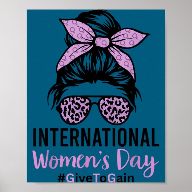 Poster Dia internacional da mulher 2026 8 março dia inter (Frente)