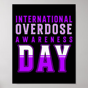 Poster Dia Internacional de Conscientização sobre Overdos